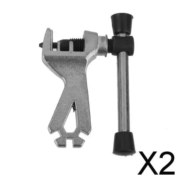 2xBicycle Mountain Bike Cycling Steel Chain Breaker Spoke Wrench Repair Tool