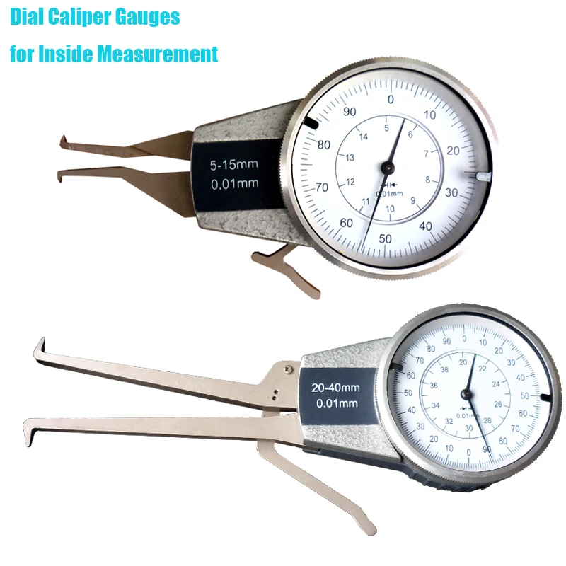 

XIBEI Caliper Gauges for Inside Measurement 5-15 5-25 10-20 20-40mm Measure the diameter of the groove inside the small hole