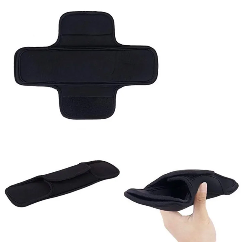 1 Pair Backpack Shoulder Strap Pads Anti-Slip Cushion Pad Protector Shock-proof Shock-absorbing Double-layer Thickening Design