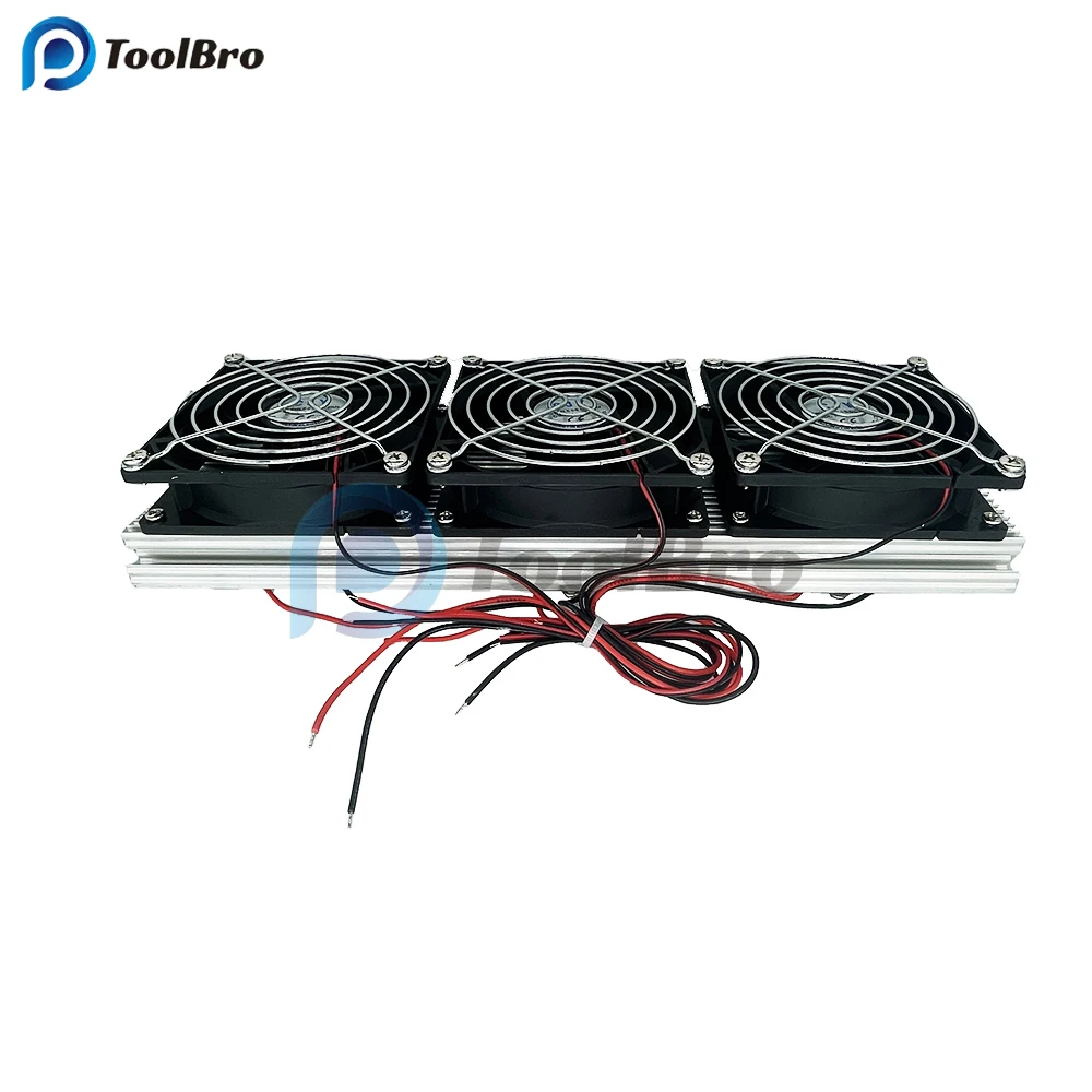 216W/18A 144W/12A 72W/6A DC 12V TEC12706 Electronic Semiconductor Refrigeration Cooler Peltier Radiator Water Cooling Sytem DIY