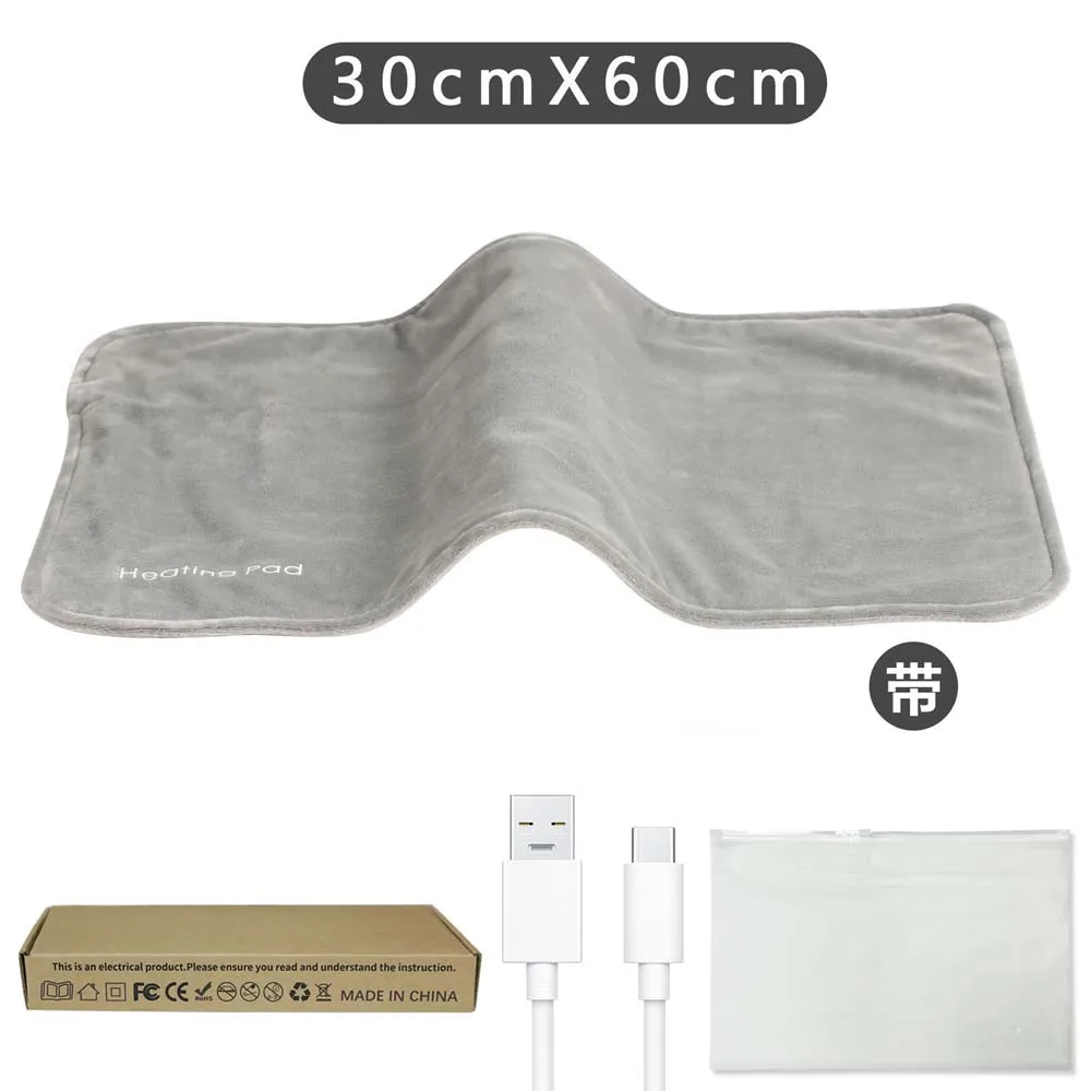 Heating Pad for Back Pain Cramps Relief,Electric Heating Pads for Neck Shoulder Knee Leg Portable Heated Pad