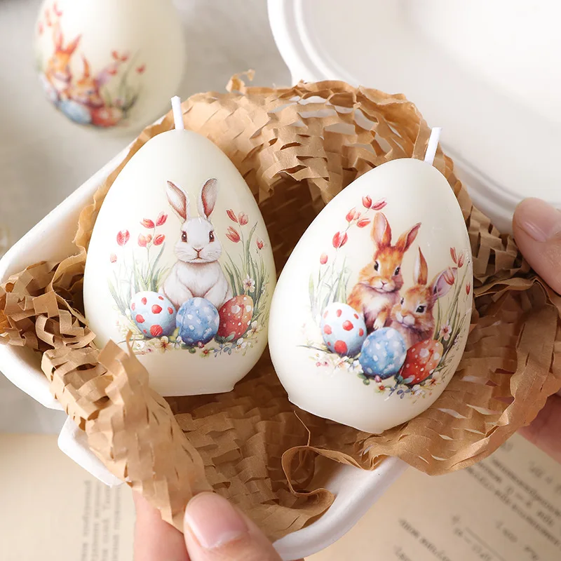 2PCS Easter Candle …