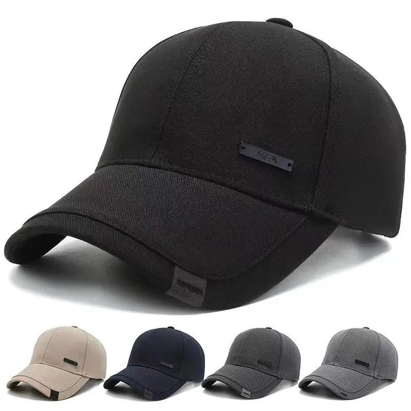 Fashion Hip Hop seniors baseball cap Men cotton adjustable golf caps middle-aged elderly outdoor sports hats snapback hats gorra