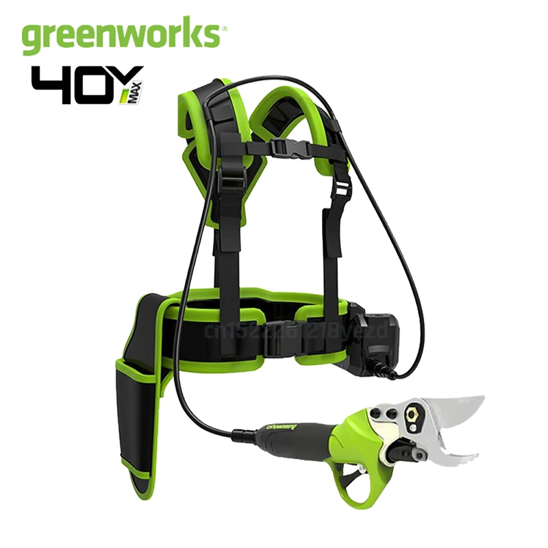 Greenworks Electric Pruning Shear Brushless Motor 40V Home Garden 3.5mm Scissors Professional Cordless Lopper Original Bare Tool