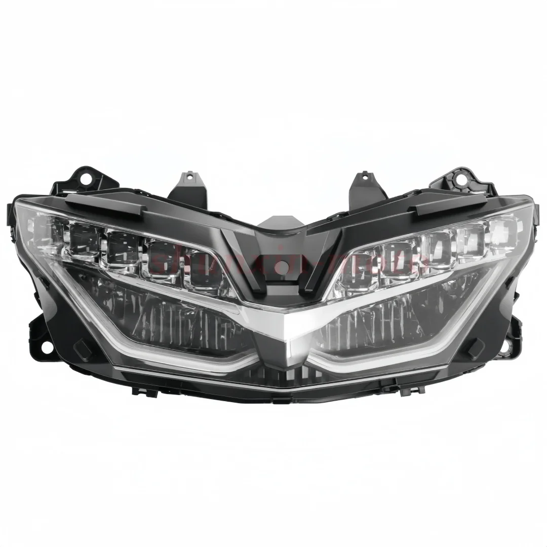 

Подходит для Honda Goldwing GL1800 2018-2024 гг. Мотоциклетная фара GL 1800 2019 2020 2021 2022 Золотой передний фонарь с крылом