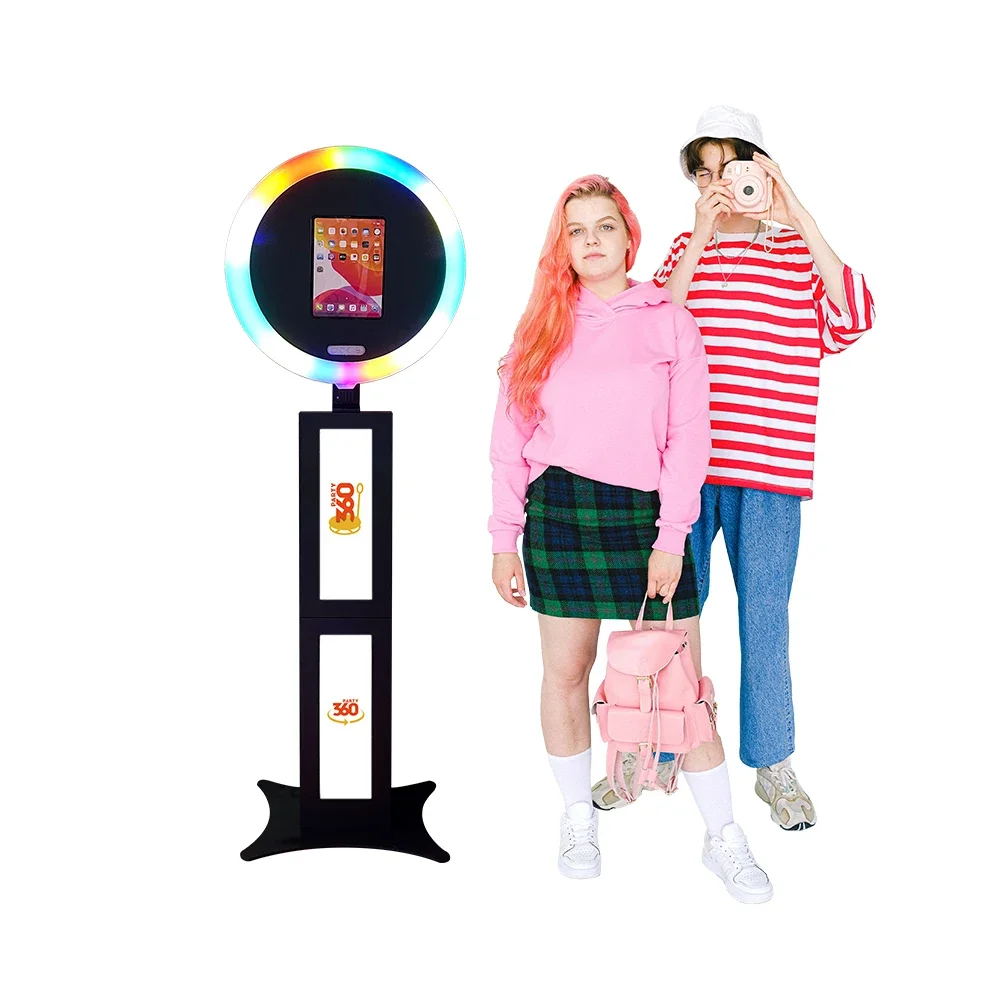 

High Quality Smart Selfie Stick Stand Room Enclosed Selfie Photo Booth Complete for Rental Business