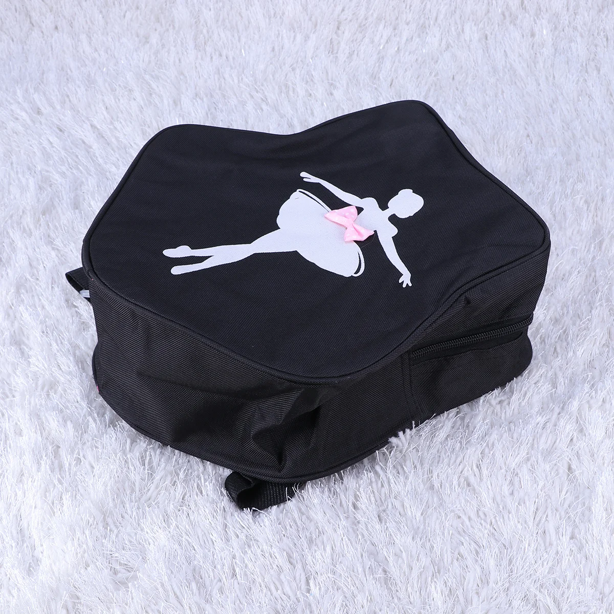 

1Pcs Dance Bag Premium Ballet Tote Perfect Girls Dance Shoulder Bag Lunch Book Storage Creative Ballerina Pattern Zipper