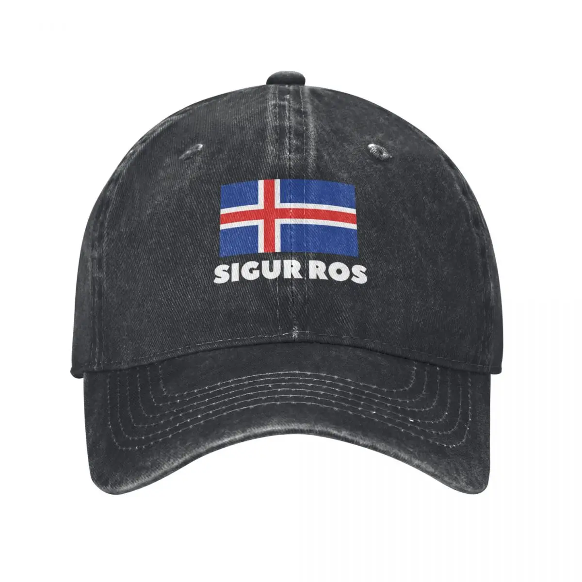 Sigur Ros white flag Baseball Cap western Hat Sports Cap Men's Women's