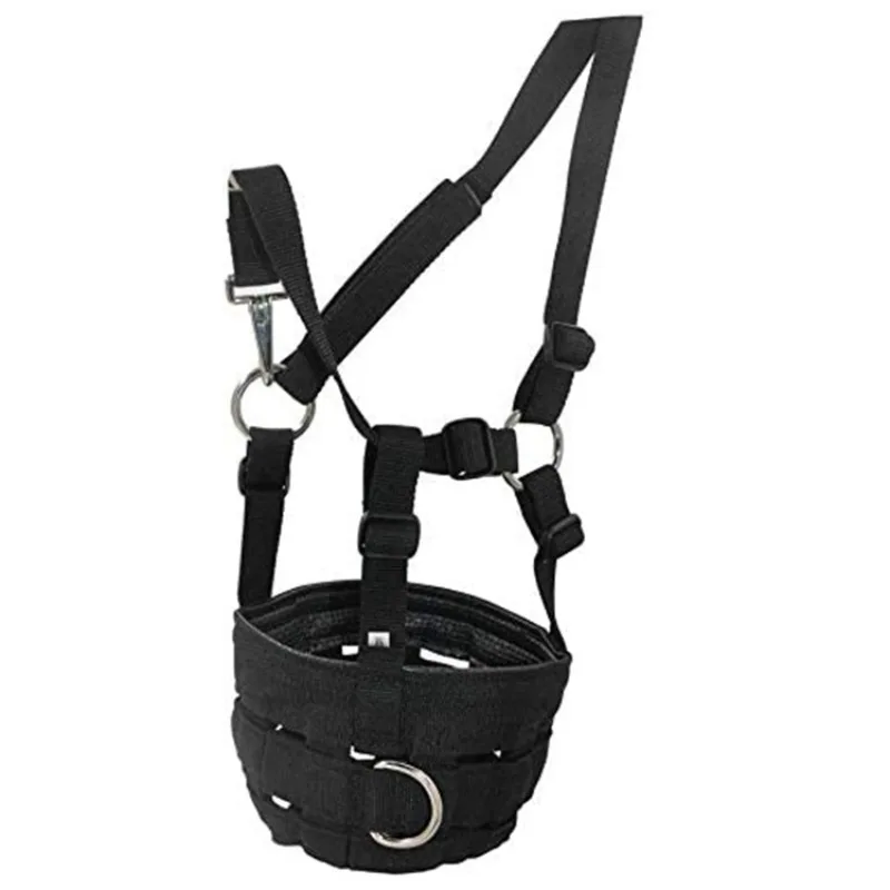 

Horse mouth cover, anti-bite horse mouth cover, equestrian supplies webbing mask