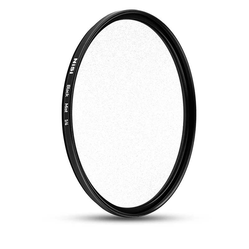 Nisi Black Mist Filter 1/4 1/8 49mm 52mm 67mm 72mm 77mm 82mm 95mm for Camera Lens for Photography and Video Movie Effects