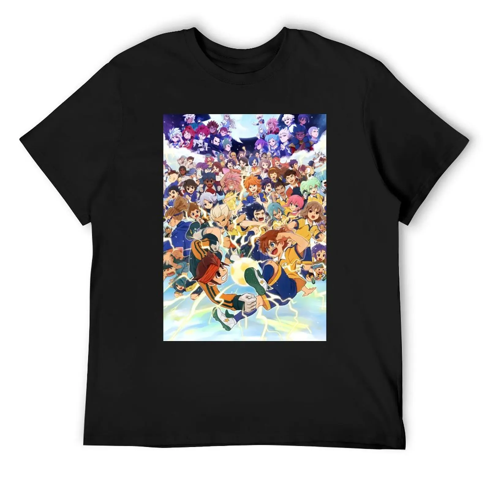 

All Characters of Inazuma Eleven T-Shirt new edition korean fashion Short sleeve tee customs mens graphic t-shirts