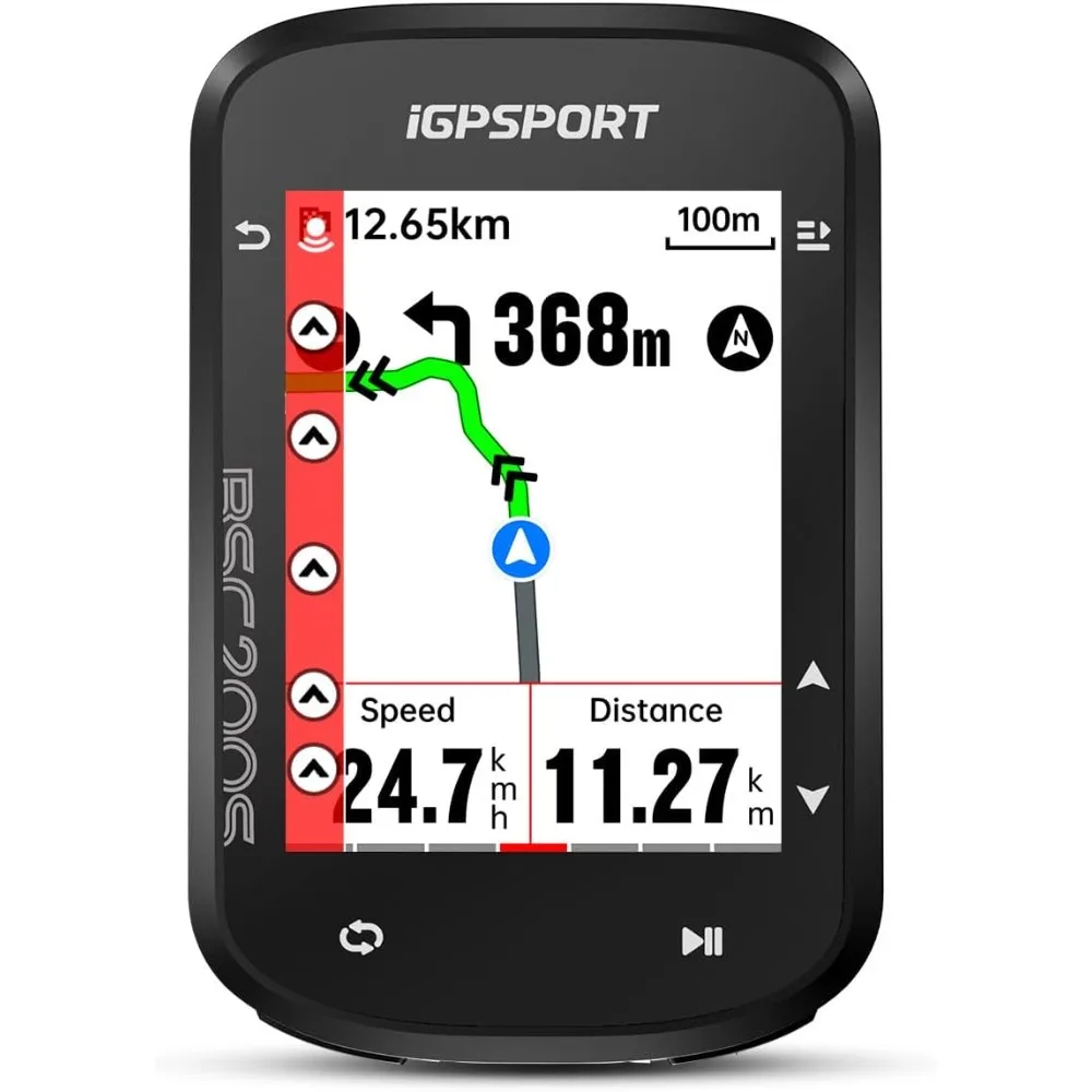

BSC200S GPS велосипедный компьютер, беспроводная навигация по маршруту, экран 2,4 дюйма, Bluetooth ANT + велосипедный компьютер, IPX7, водонепроницаемый