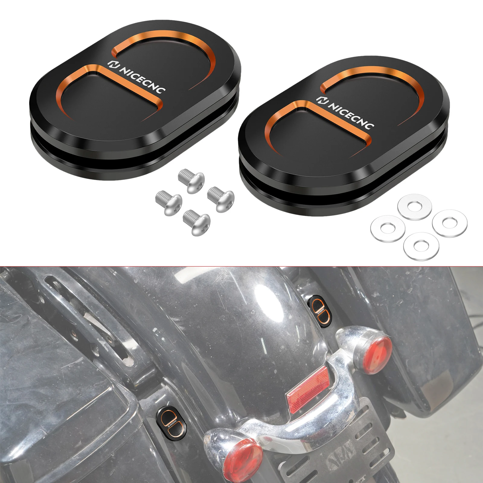 

For 2015-2023 Harley RG Road Glide/Special Motorcycle Antenna Cover for Harley Street Glide FLHX 07-23 Road King/Classic 07-11