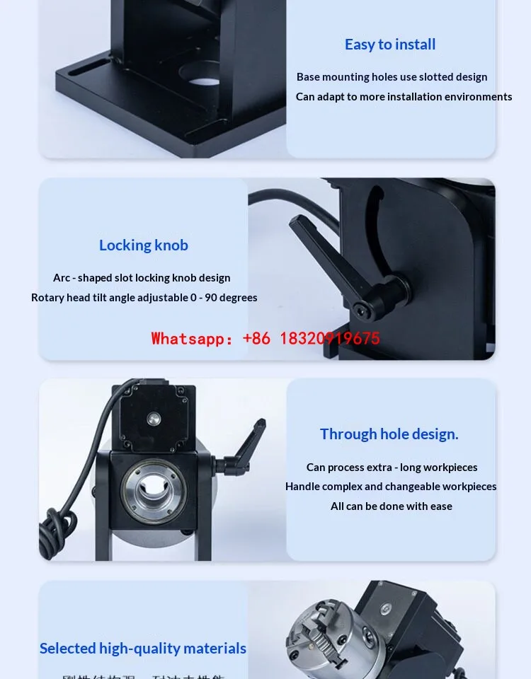 Cyclmotion CNC positioner argon arc welding laser welding marking machine rotary table rust removal inspection rotary tooling