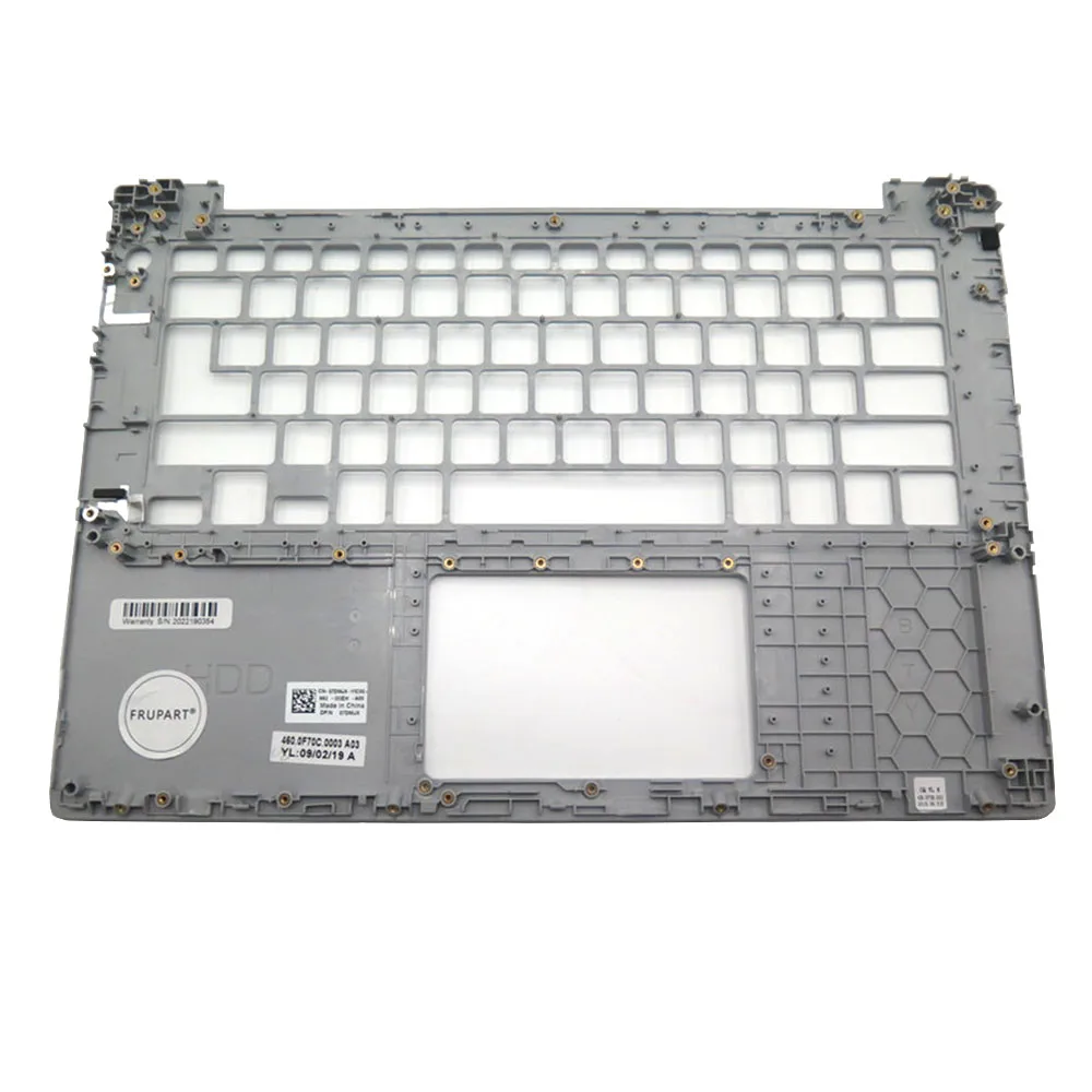 UK / German / Hebrew Laptop Palmrest For DELL For Inspiron 5480 5485 5488 0HPJ5Y HPJ5Y Without Backlit Red Upper Case New