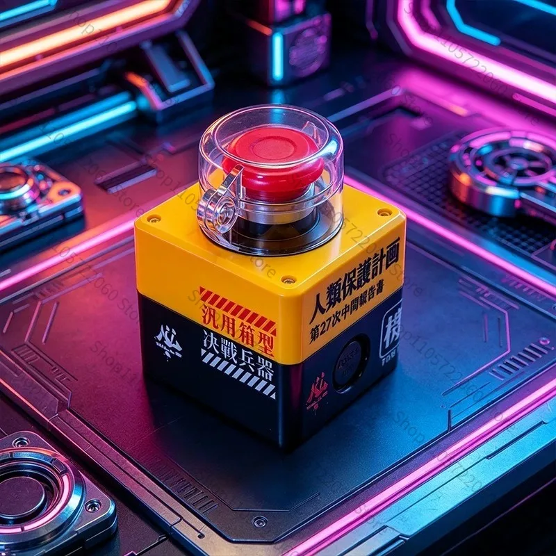 Computer Switch, Host Chassis, Power on Button with Lights, Desktop External Button, One Key Start Button, Mushroom Head