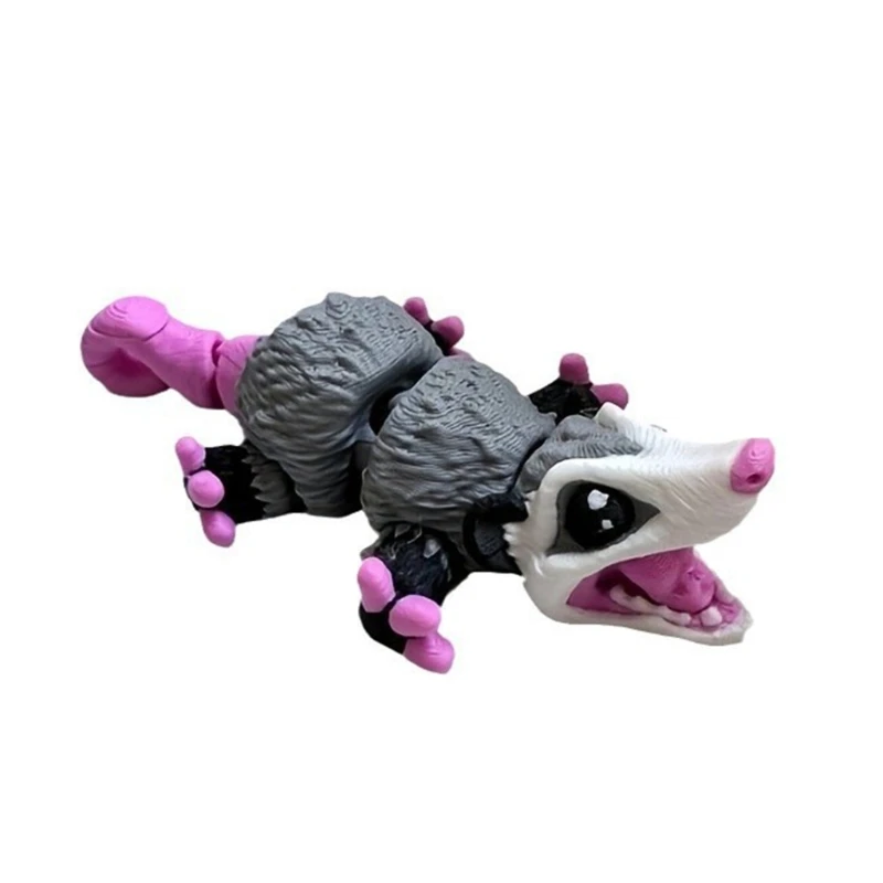 

Printed Opossum Fidgets Toy Stress Relief for Kids and Adults Novelty Gift