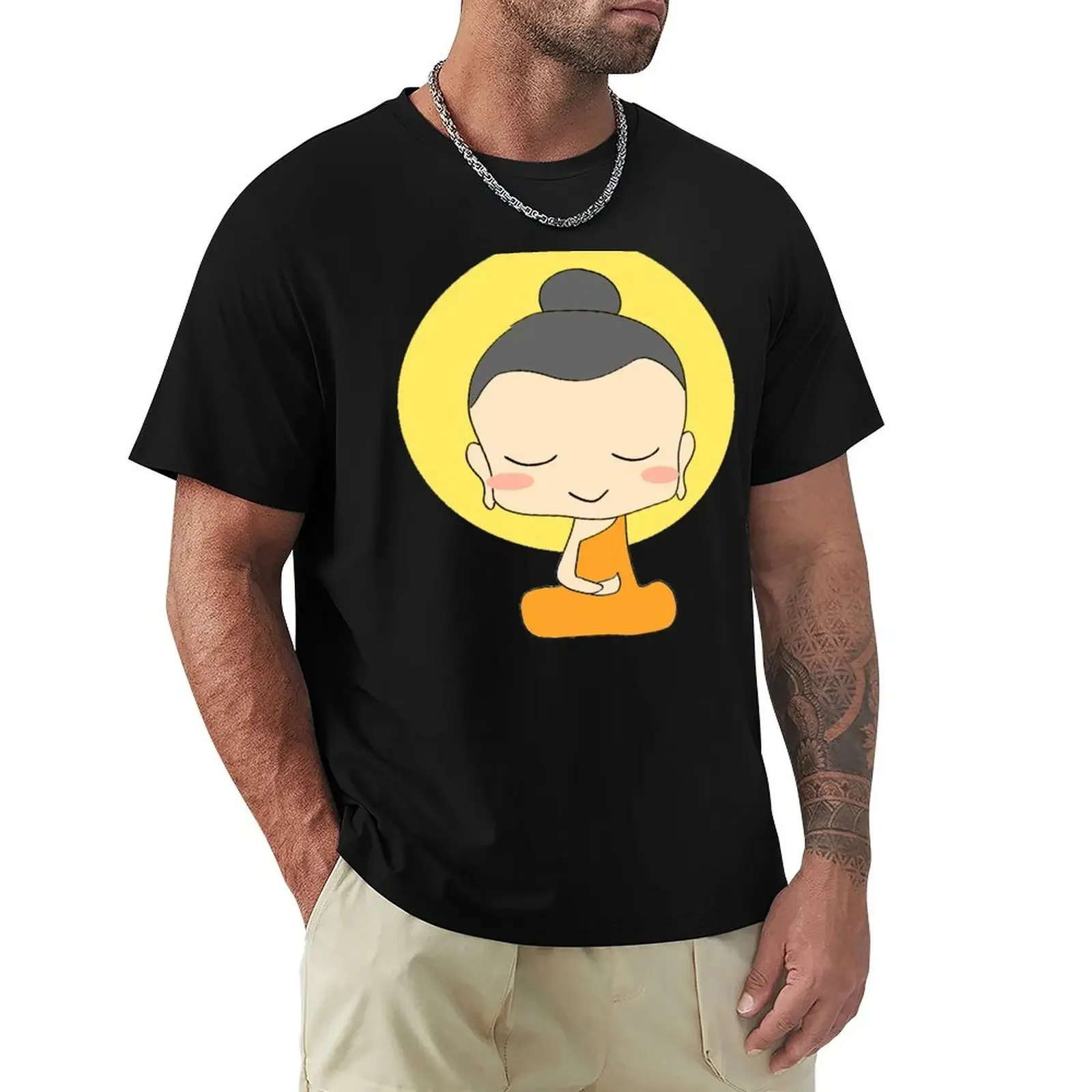 

Baby Buddha T-Shirt cotton graphic tees oversized t shirt heavyweight t shirts for men