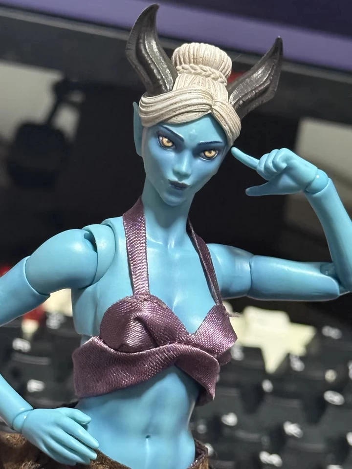 

Lazy Studio 1/12 Collectible Toys Green Hair Elf Assassin Black Horned Witch Oak Town Soldier 6inch Action Figure Model Gifts