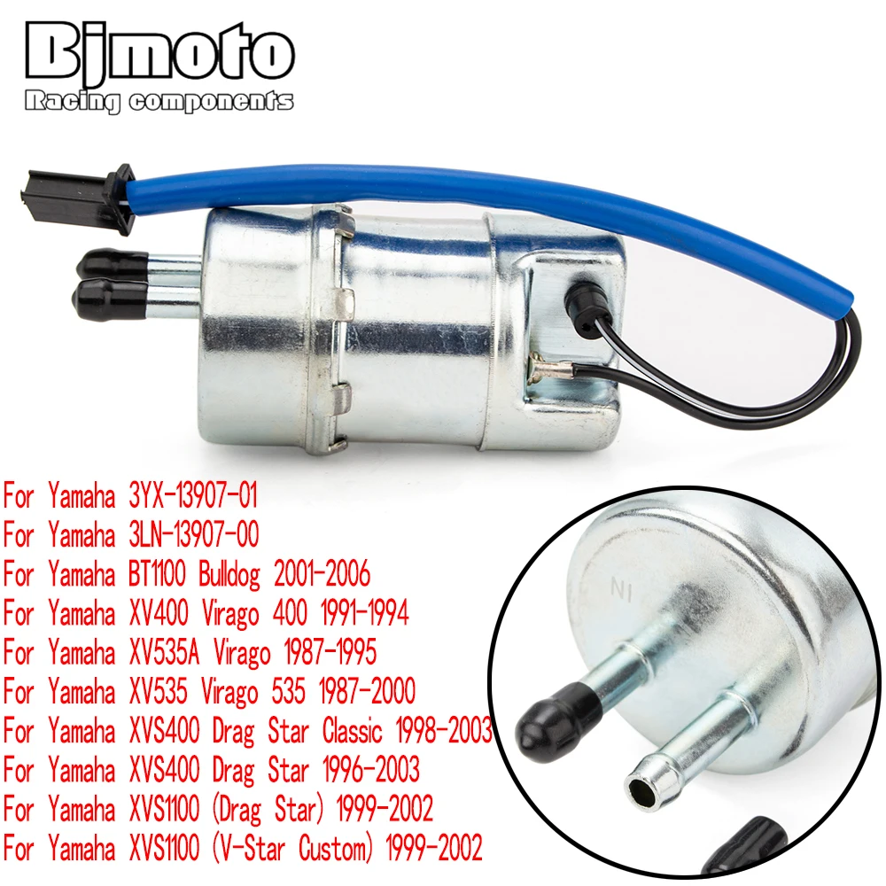 BJMOTO Gas Fuel Pump For Yamaha BT1100 BT 1100 Bulldog XV400 XV535 Virago 400 535 XV535A Virago XVS400 XVS 400 Drag Star Classic