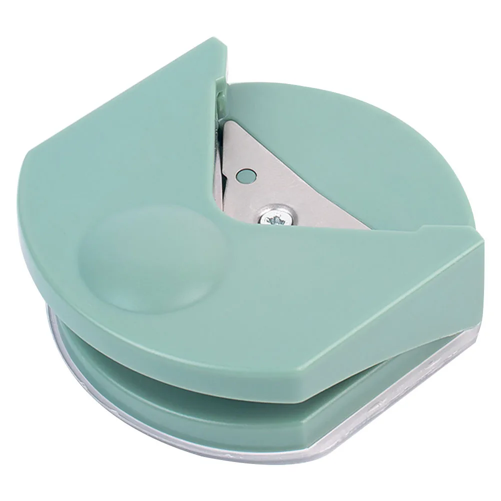 صور الزاوية المتقلب لكمة الزاوية مستدير للورق PVC DIY الحرف أداة إغلاق بطاقة الأعمال حافة السلامة التشذيب الإبداعي