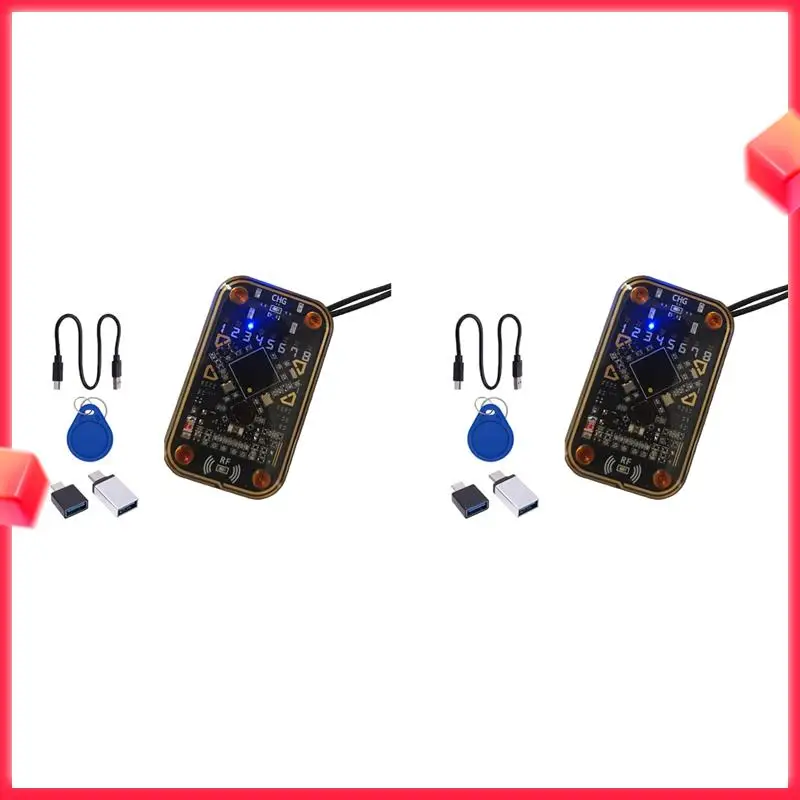 

【НОВЫЙ СПИСОК】2X Perfect Epoxy Shell Chameleon Ультра бесконтактный эмулятор смарт-карт, совместимый с записывающим устройством NFC (совместимым)