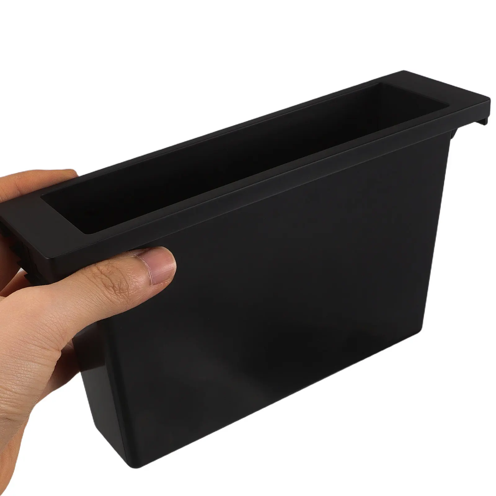 

Универсальный органайзер для автомобильной магнитолы 1 DIN, черный, для хранения, на приборную панель, держатель для радиоприемника, монтажная рамка, ящик для хранения