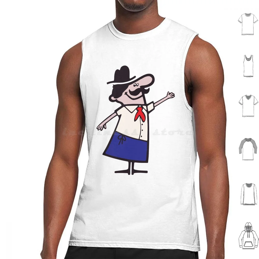 

Pizza Chain Chef Tank Tops Vest Sleeveless Pizza Restaurant Retro Little 70s 80s Fast Food Dominos Hut Caesars