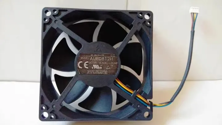 Free shipping original 8025 AUB0812H DC12V 0.30A four wire 8CM projector cooling fan