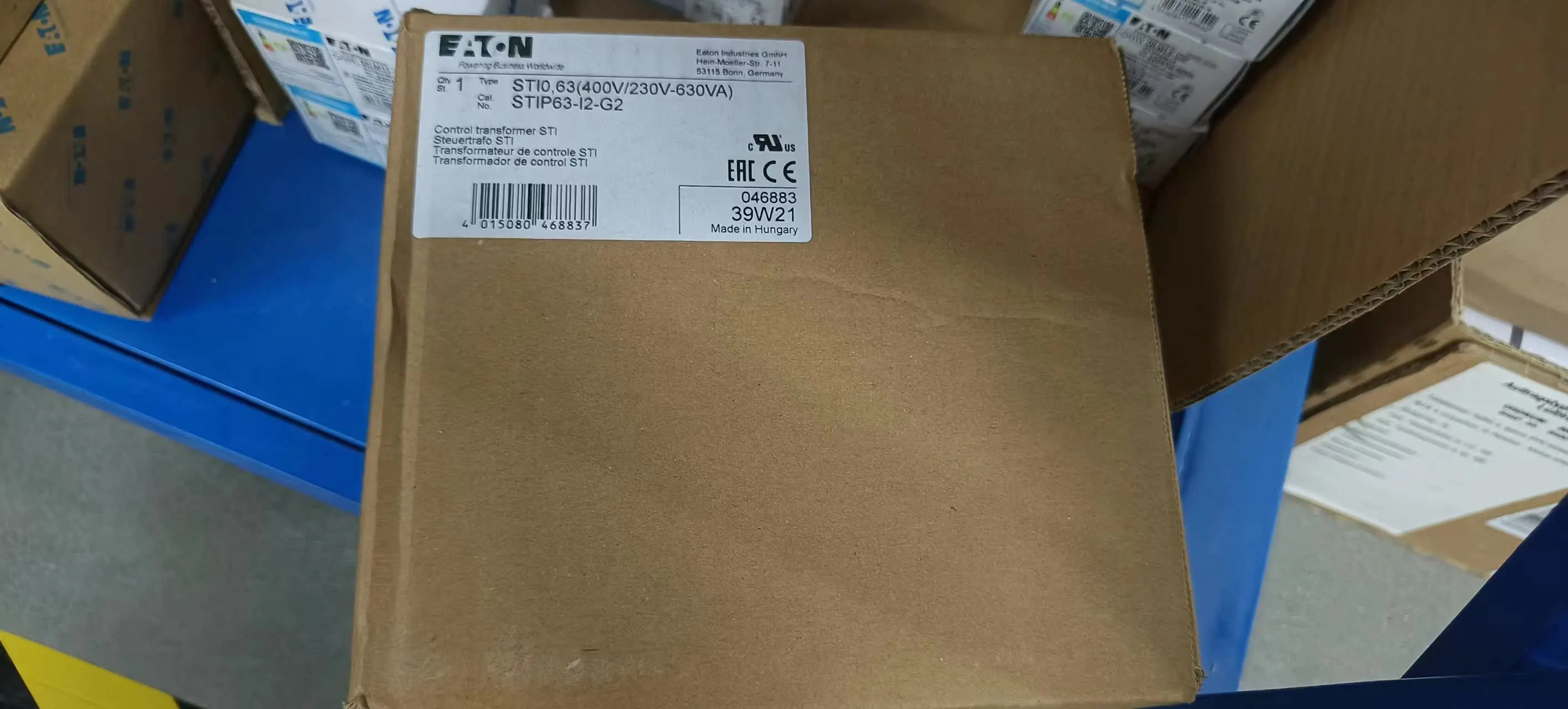 Agent For American EATON Eaton Control Transformer STI0,63 (400/230), With A Small Quantity In Stock