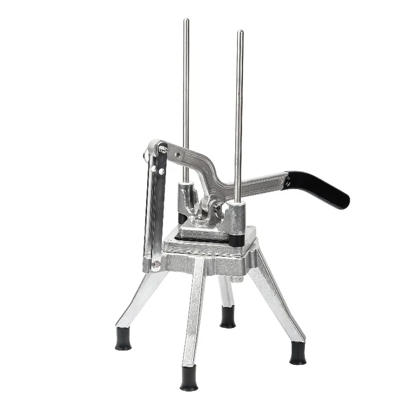 

Manual vegetable and fruit cutters French fry cutters and slicers with durable bearing core components