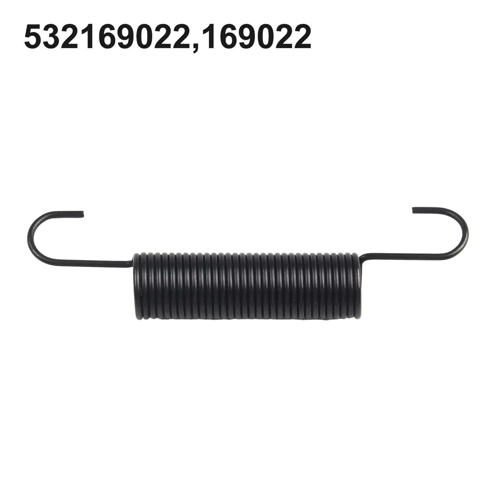 สําหรับช่างฝีมือสําหรับพูลัน 532169022 169022   เครื่องตัดหญ้า Deck Compatible Replacement Idler Pulley Return Spring Smooth Operation