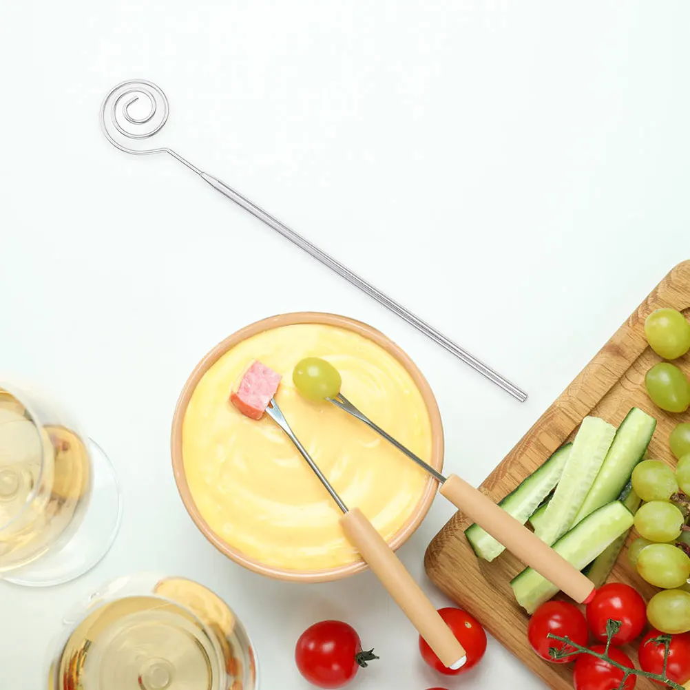 

Hot Pot Fork Stainless Steel Fondue Forks Dipping Chocolate Picks Cheese Sticks