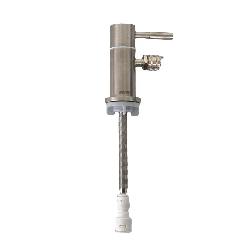SS304 Stainless Steel Alkaline Water Ionizer Kitchen Faucet Manual Power Source Ionizer Faucets Water Filter Purifier