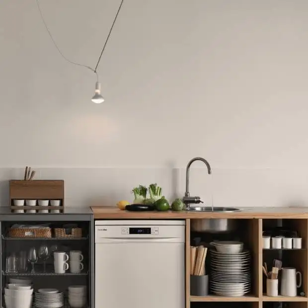 Freestanding Digital Dishwasher 60 Cm White Built-in Stainless Steel US Spain Hotels Cars