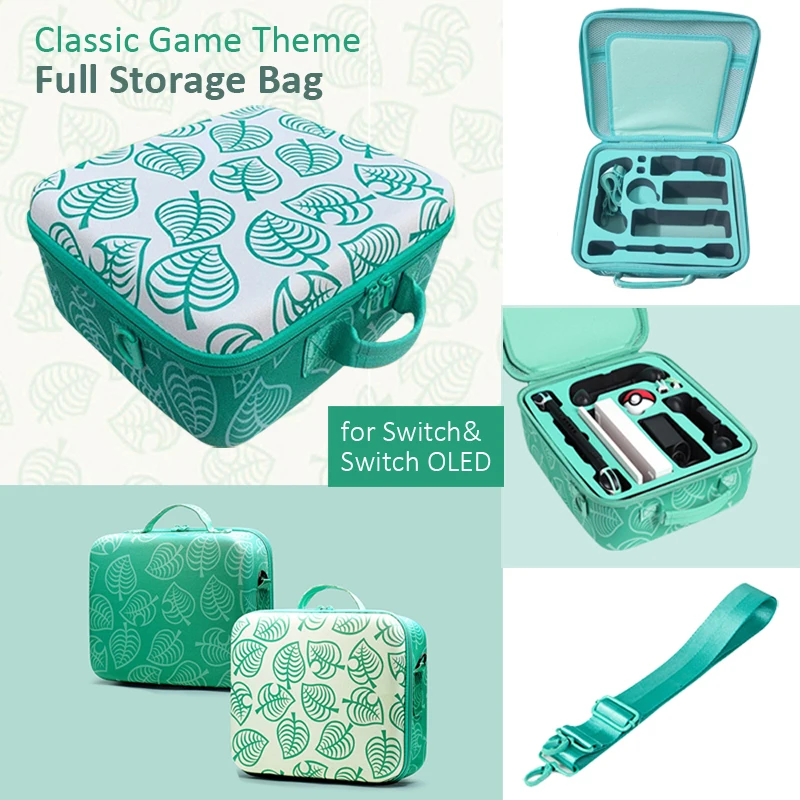 Saco de armazenamento bonito estilo animal para Nintendo Switch, Estojo portátil OLED, Acessórios para jogos Nintendo Switch
