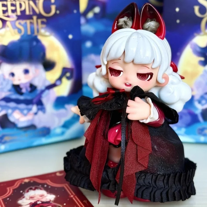 오리지널 Miana Blind Box 잠자는 성 시리즈 트렌디 애니메이션 주변기기 데스크탑 장식 장식품 모델 장난감 선물