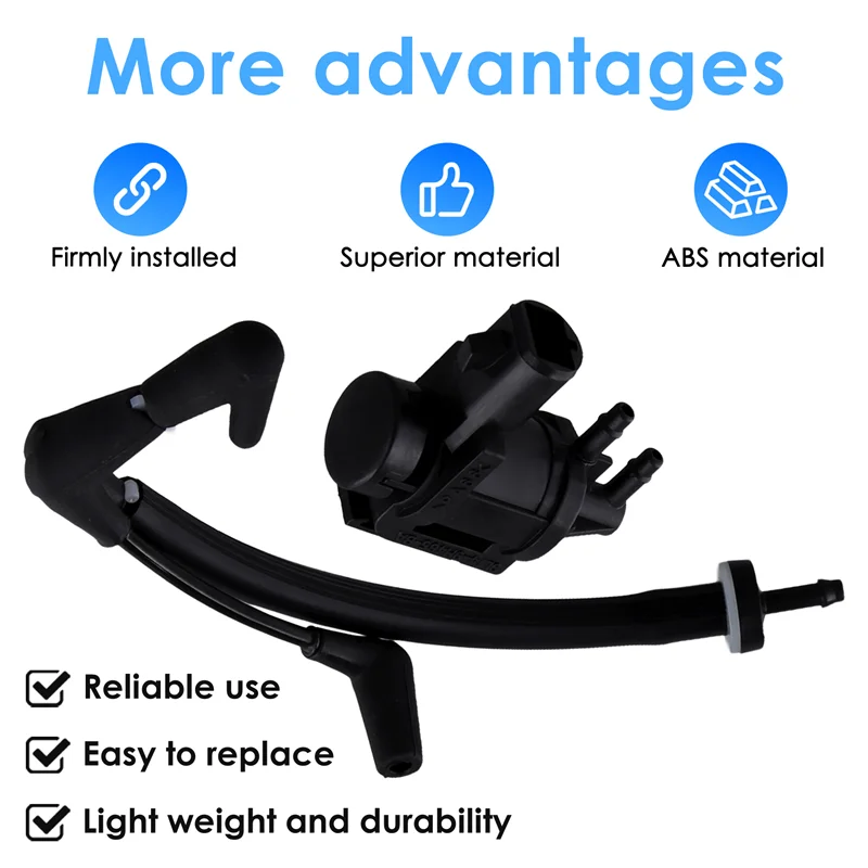 AEF2-Fits For Ford F150 4X4 2015-2020 Auto Hub Lock Vacuum Line ومجموعة المحرك الملف اللولبي FL34-7A788-AD، 9L14-9H465-BA #4