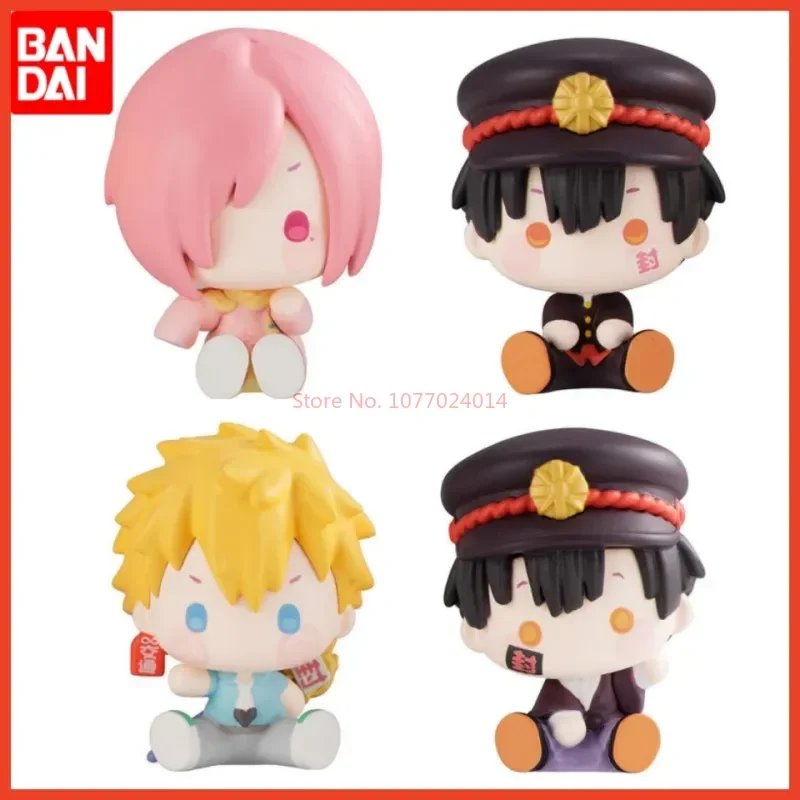 Toilet-bound Hanako-kun Bandai Gashapon Original Anime Figure Minamoto Kou Collectible Model Birthday Gift Cute Ornaments