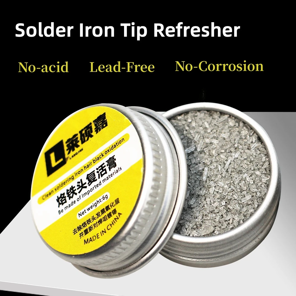 6/8/15/24/40g  Electrical Soldering Iron Tip Refresher Clean Paste Welding Flux Cream For Oxide Solder Iron Head Resurrection