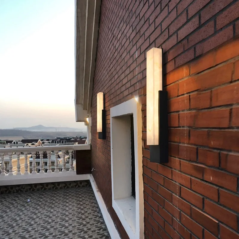 Applique Murale LED en Acier Inoxydable, Étanche IP65 AC85 ~ 265V 12W 18W, Lampe de Porche pour l'Extérieur, Cour, Rue, Chemin, Décoration