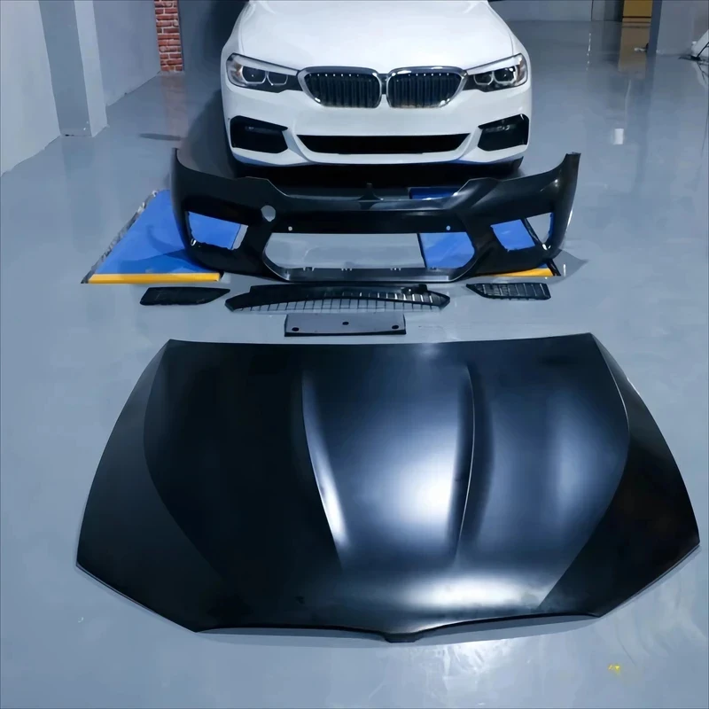 

Car Model G38 525Li530Li Modified M5 Hood New Iron Aluminum Carbon Fiber Engine Cover with Screw Included