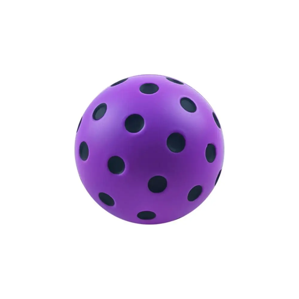 New PU Foam Anti-stress Squeeze Pickleball Balls Simulated High Bounce Stress Relief Balls Portable Pickleball Squeeze Fidget