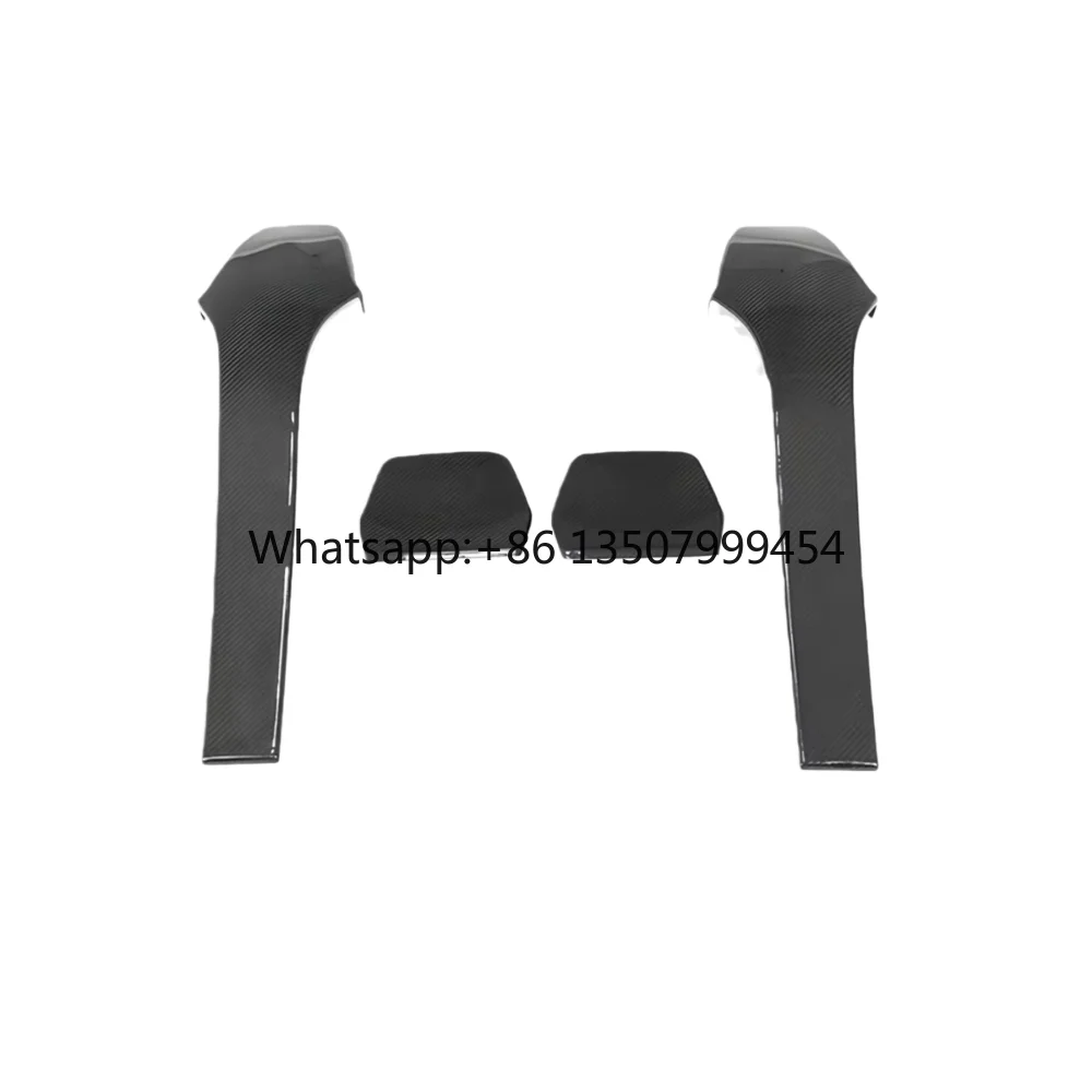 

Fitments Real Dry Carbon Fiber Seat Back Decoration Parts Chair Cover Four Piece Fit for F80 M3/F82M4