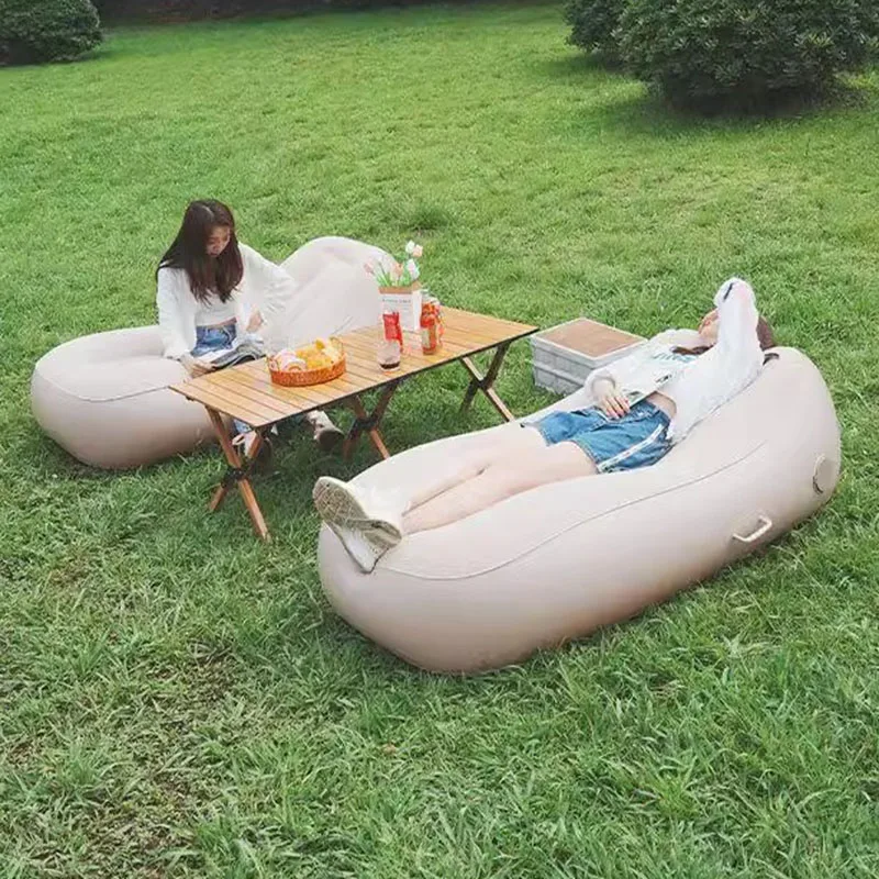 Comfortable Large Size Inflatable Sofa Single Designer Luxury Patio Outdoor Inflatable Seat Cute Divano Chinese Style Furniture