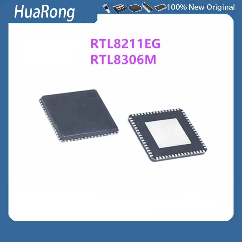 10Pcs/Lot RTL8211EG RTL8211 RTL8306M RTL8306 QFN64