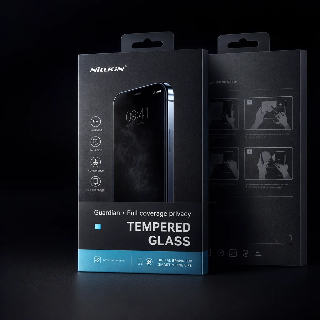 NILLKIN Privacy Tempered Glass For iPhone 15 Plus 14 13 Pro 12 Mini Protector Film 9H Anti-Spy FM5004 - view 6