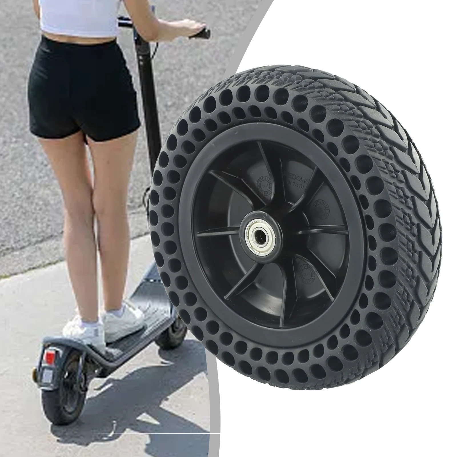 

Tyre With Plastic Hub 200x50 200x50 8 Inch 8X2 Electric Scooter No Inflation Replacement Wheel Hub Whole Wheel