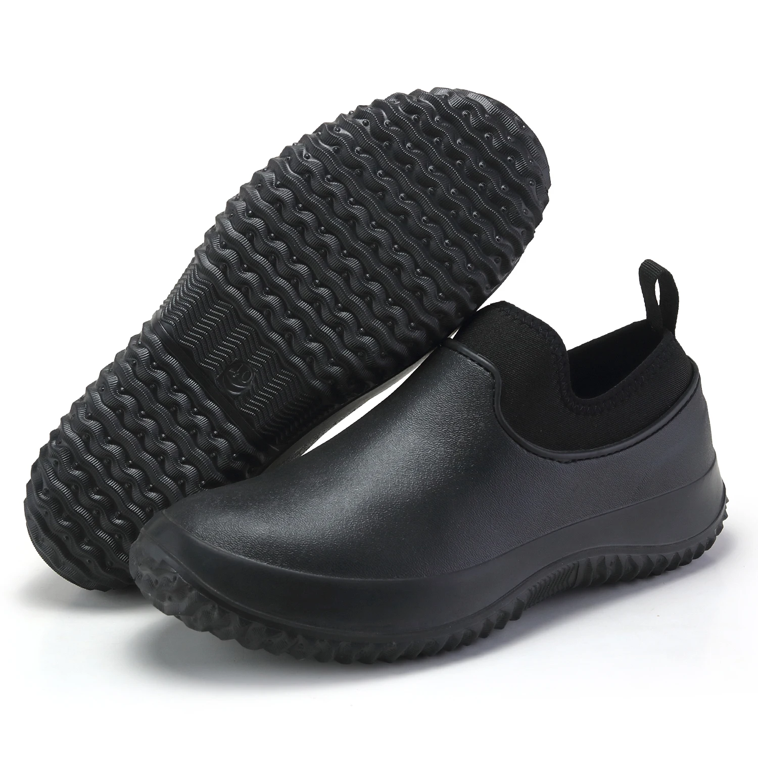EVA Anti-slip Outsole Rain Shoes Short Tube Water /Kitchen Rubber Shoes Overshoes Car Washing Fishing Couple Shoes