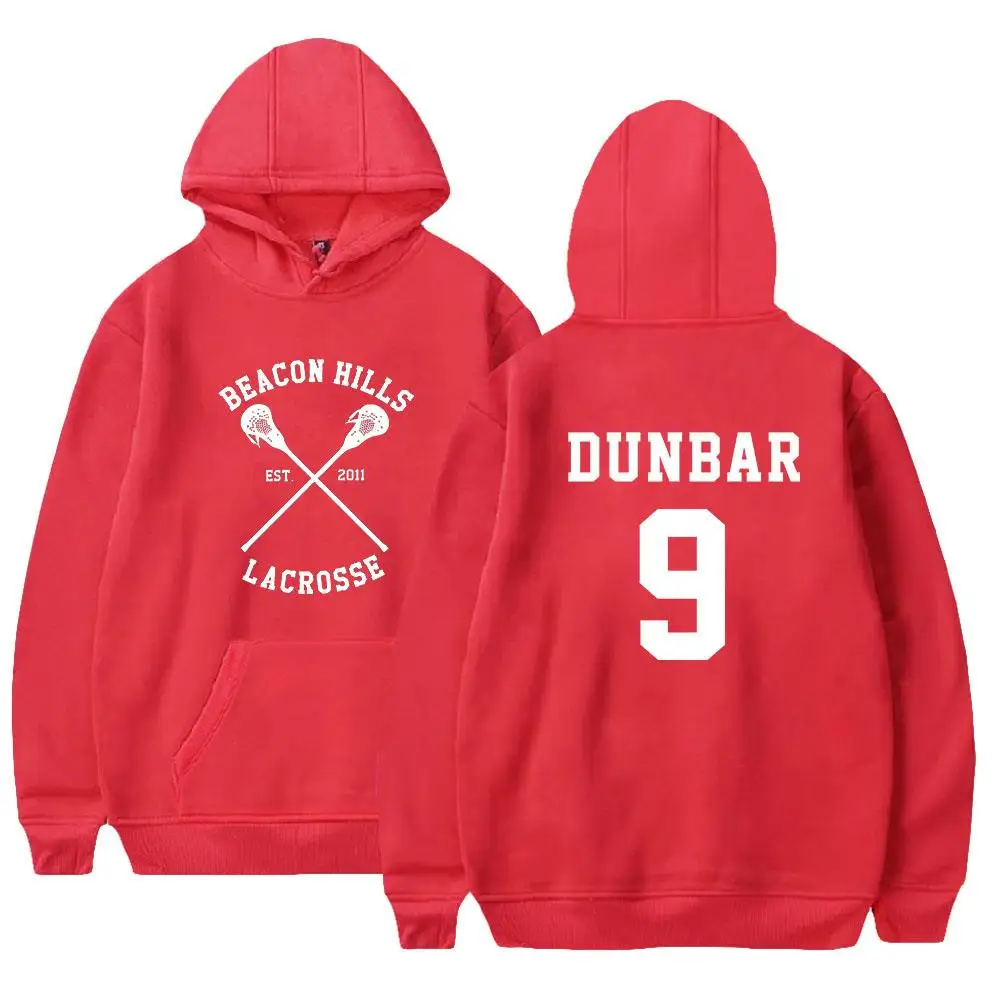 Teen Wolf Hoodie Long Sleeve Women Men Tracksuit Harajuku Streetwear STILINSKI 24 DUNBAR 9 Printed Fashion Clothes Plus Size